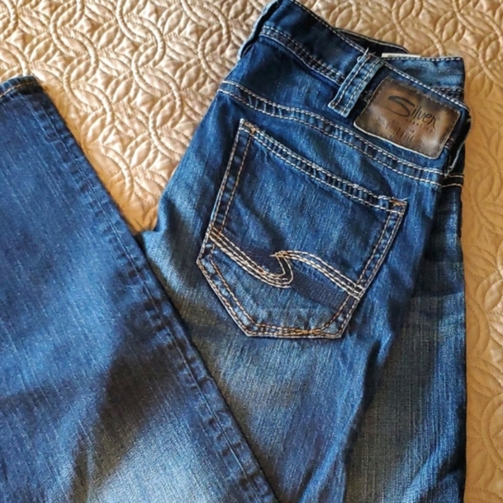 Silver Jeans Zac 33x30